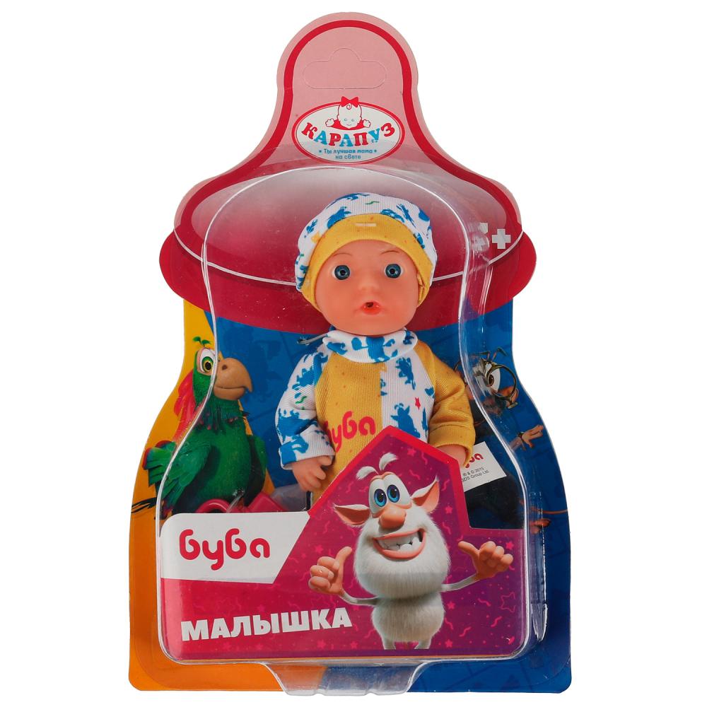 Пупс Буба, 15 см пьет, писает Карапуз Y15BB-BOOBA-BL-RU