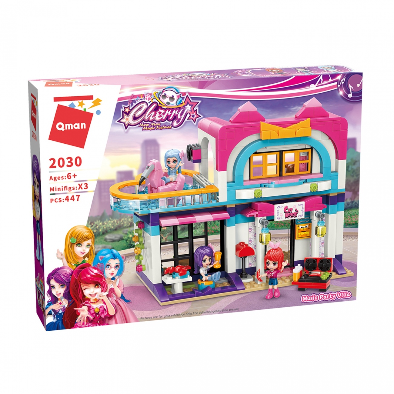 Конструктор с фигурками и аксесс. "Вилла" Brick (Enlighten) BRICK2030