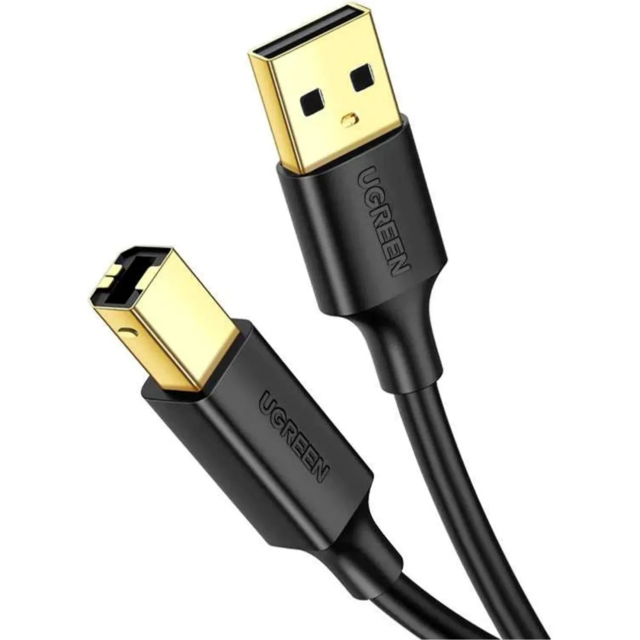 Кабель UGREEN д/принт. US135 (20847) USB 2.0 A(m) to USB-B(m) 2м черный 2418839 20847_