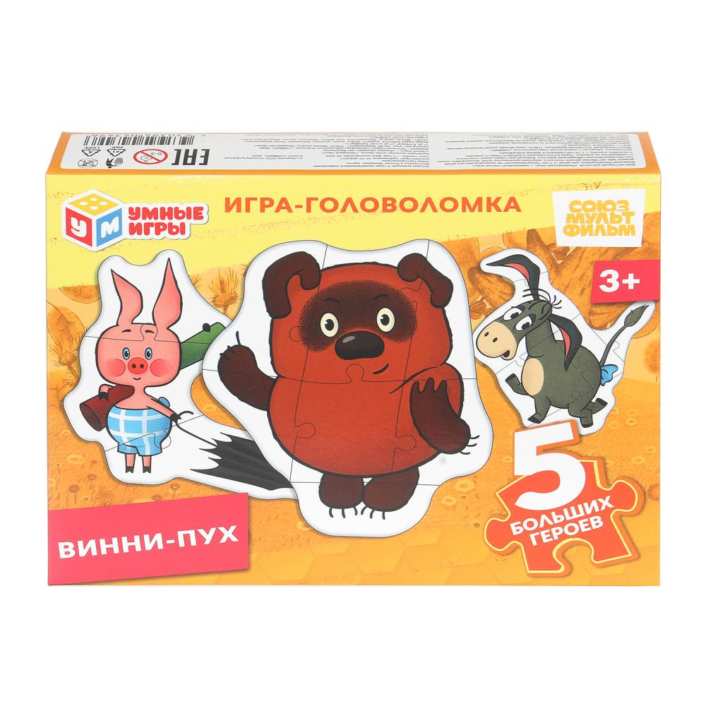 Игра-головоломка Винни Пух. Союзмультифильм Умные игры 4630395043496