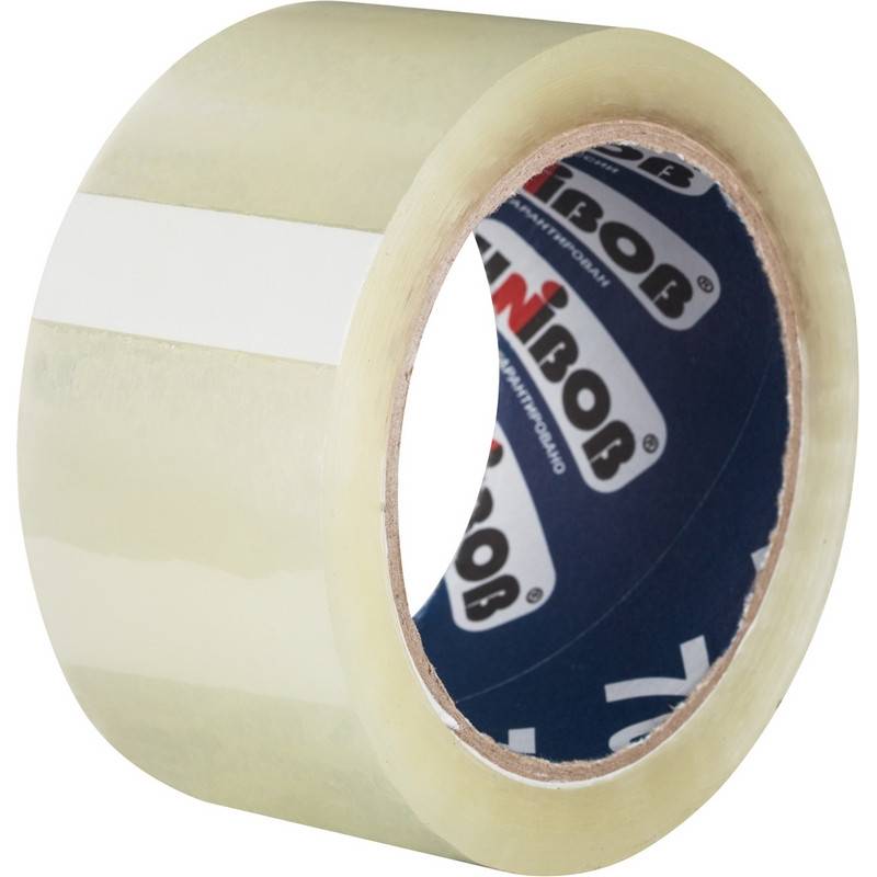 Клейкая лента упаковочная UNIBOB 700 50мм х 66м 47мкм прозрачная 45994