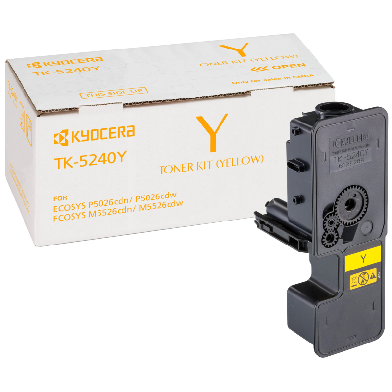 Тонер-картридж Kyocera TK-5240Y жел. для ECOSYS M5526 660631 1T02R7ANL0