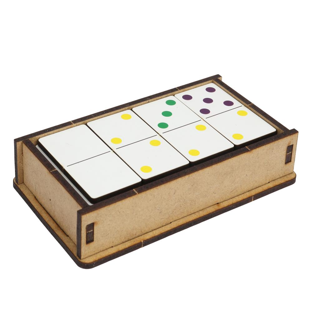 Настольная игра Домино Буратино игрушки из дерева BRT19