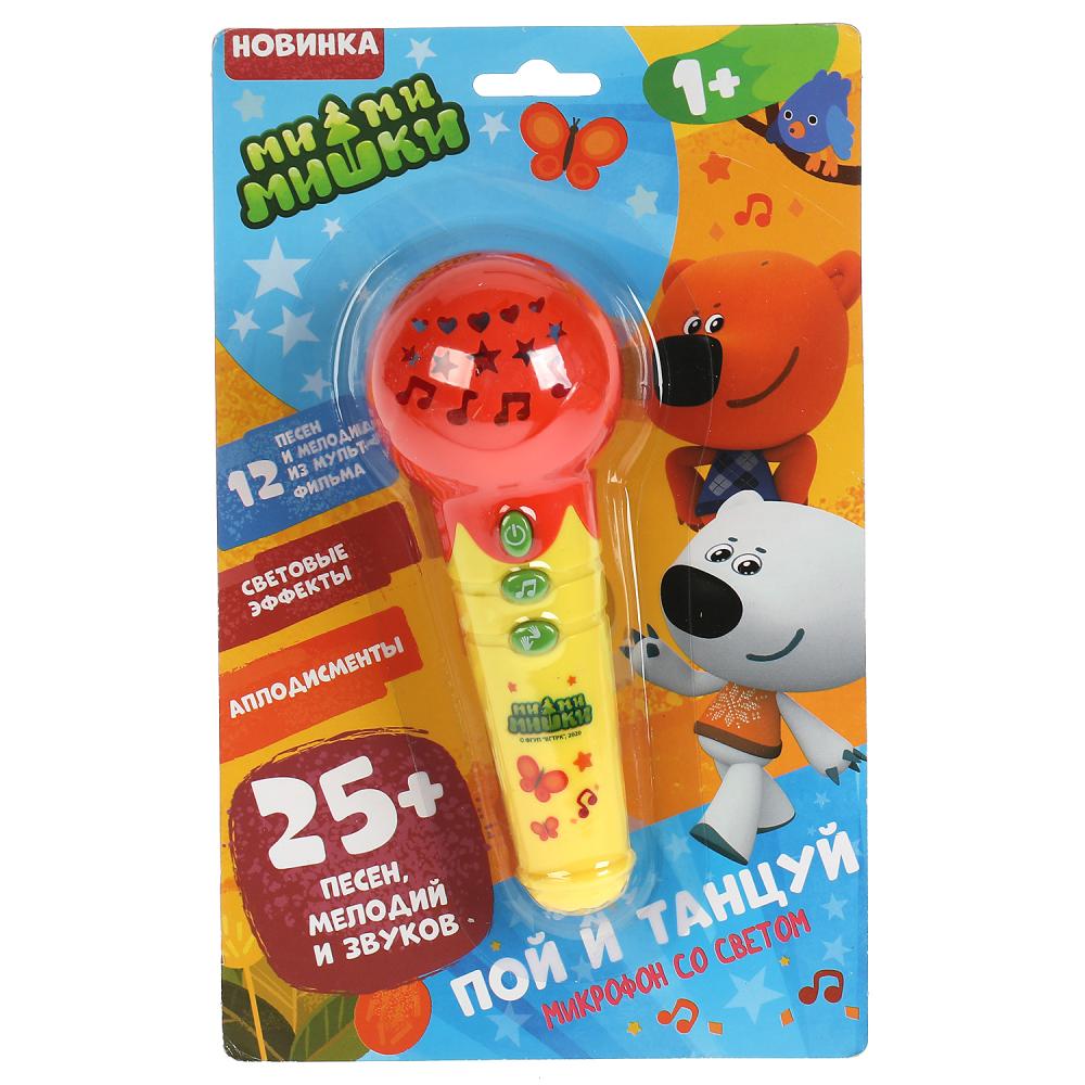 Микрофон Ми-ми-мишки 25 песен, мелодий и звуков УМка 1902M023-R2