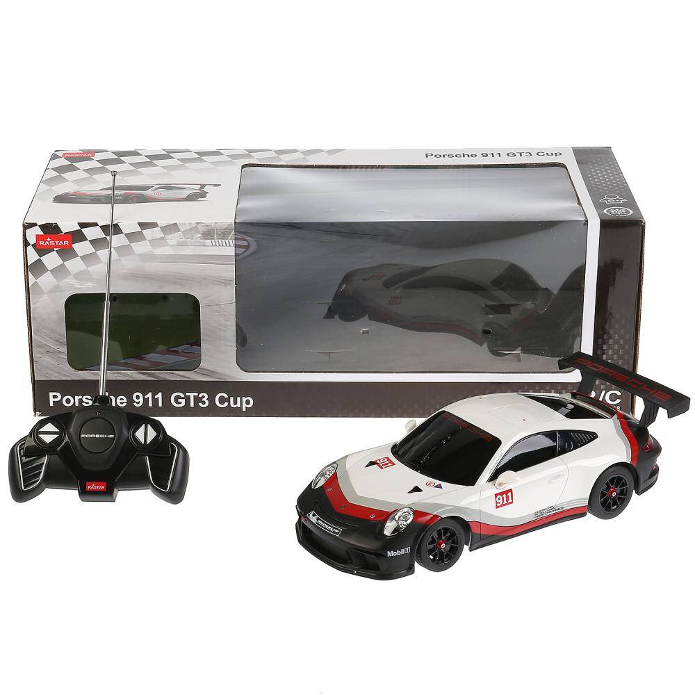 Машина р/у Porsche 911 GT3 Cup 1:18 Rastar 59400