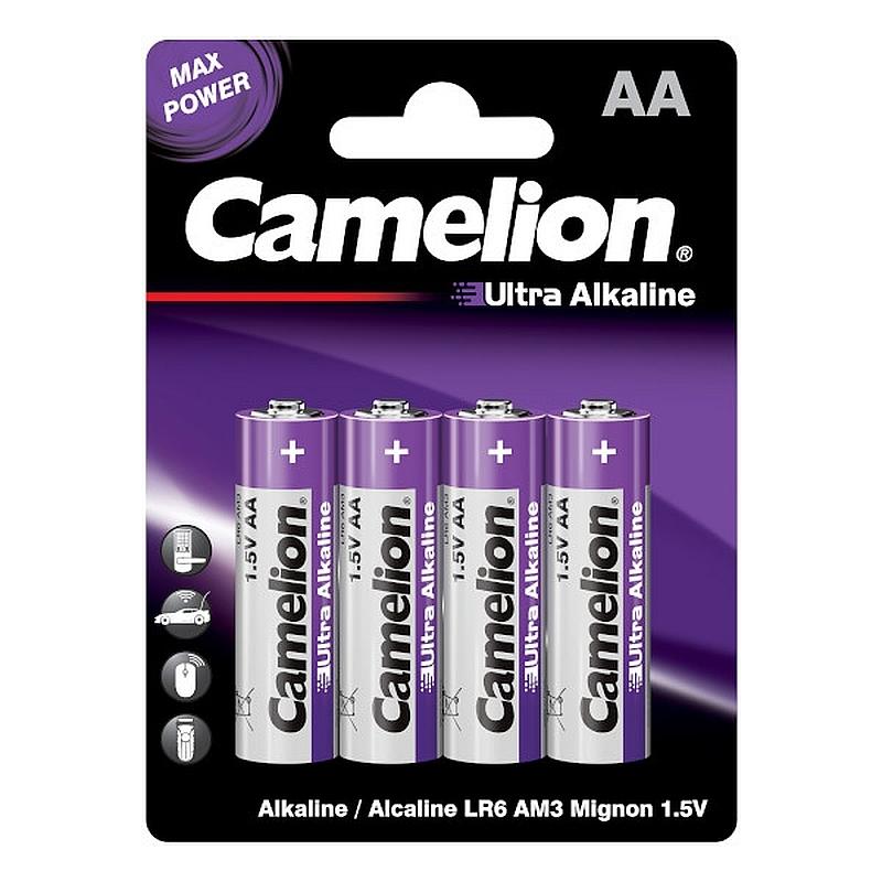 Батарейка Camelion Ultra 4шт/бл (LR6-BP4UT, 1.5В) (14984) 1840408