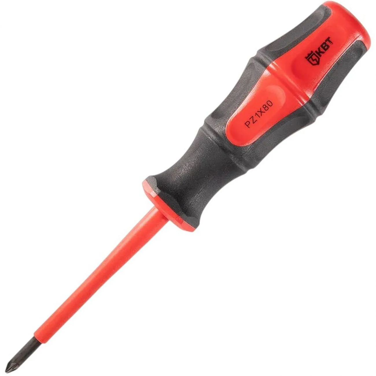 Отвертка диэлектрическая PZ1x80 серия ПРОФИ (КВТ) 78613 2370676