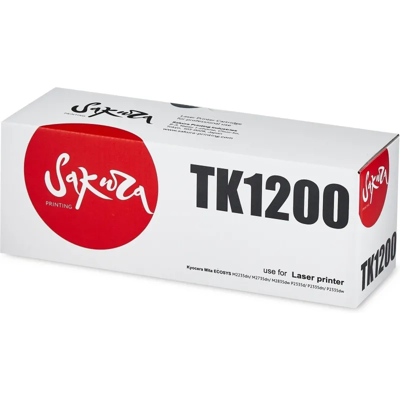 Картридж лазерный Sakura TK-1200 для Kyocera ECOSYS P2335 (ЛМ) 1927827