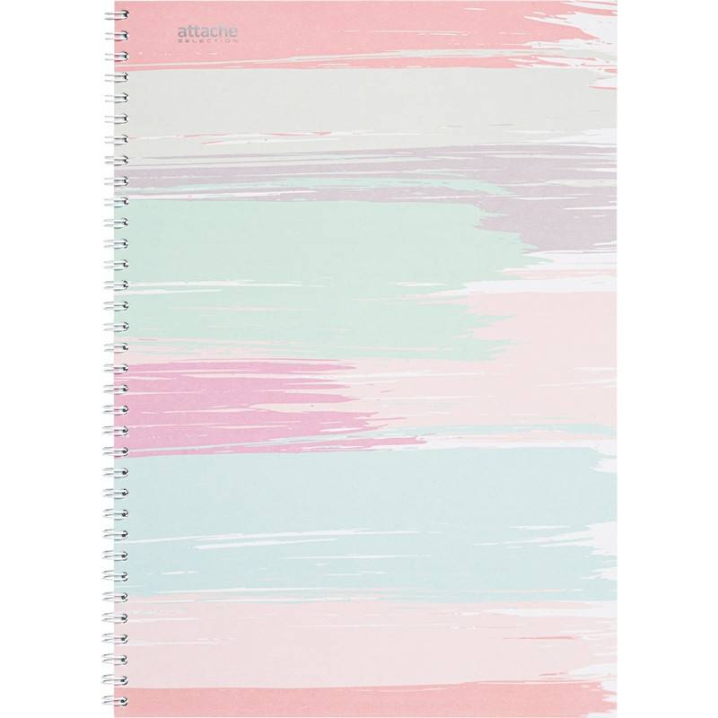 Бизнес-тетрадь Attache Selection Pastel A4 80 л. рзнцв. в клетку спираль (203x290 мм) 1148853