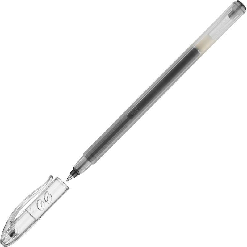 Ручка гелевая одноразовая Pilot BL-SG5 черная (толщина линии 0.3 мм) BL-SG5-B 45566
