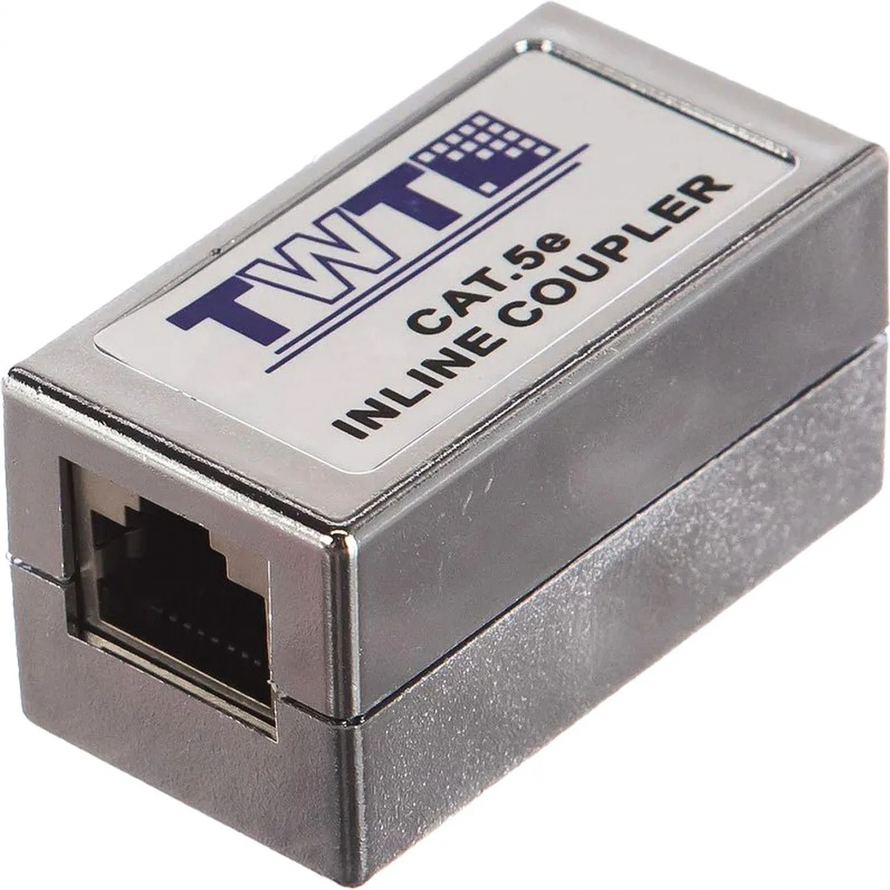 Адаптер проходной TWT TWT-CP45STP5E RJ-45, экранированный, категории 5е 2167603