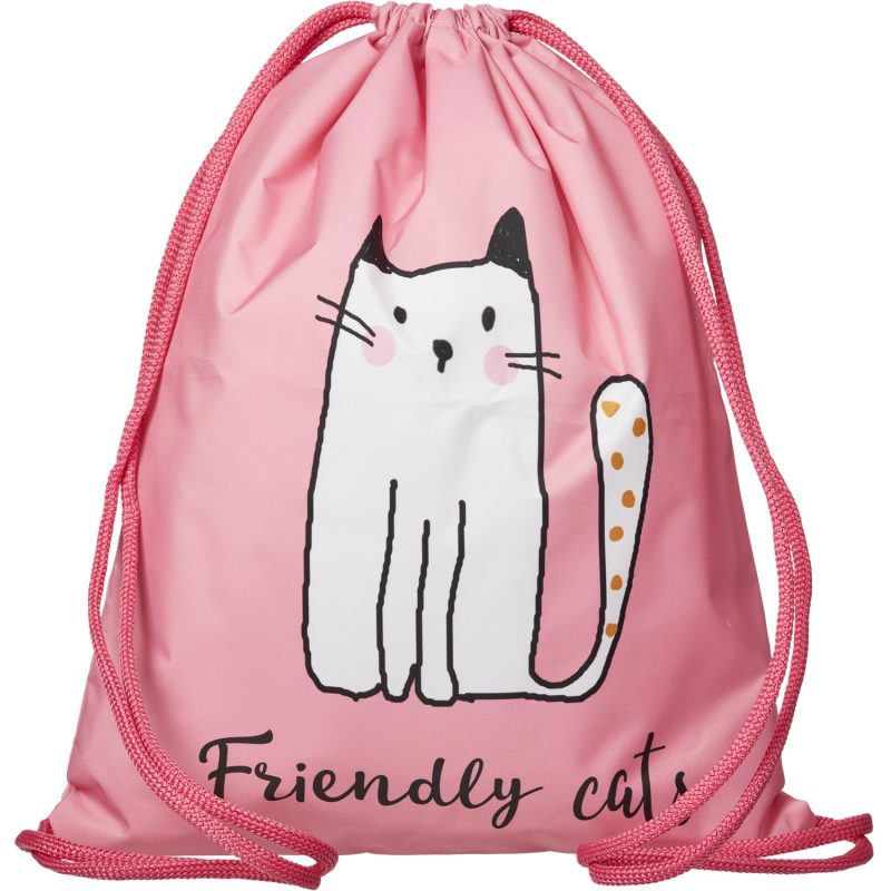 Мешок д/обуви №1School Friendly cats 360x470 мм, Мо-26-1 №1 School 1369329