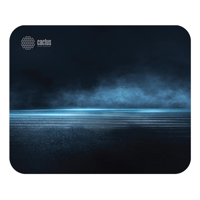 Коврик д/мыши Cactus CS-MP-P03XS Dark Sea Мини черный 220x180x2мм 1728416