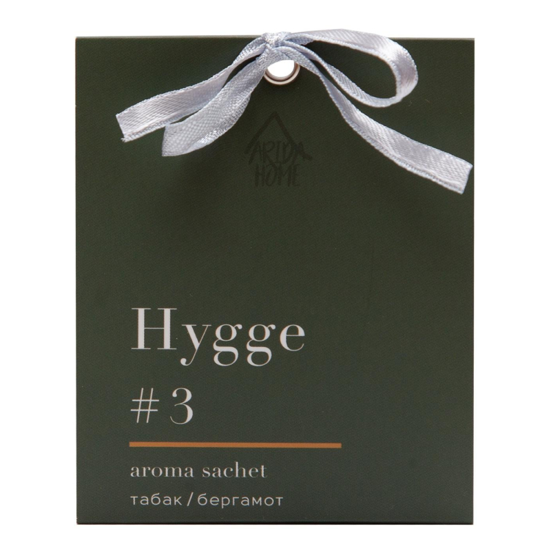 Аромасаше Hygge #3 Табак и Бергамот Arida Home 1539014 АР 100-184