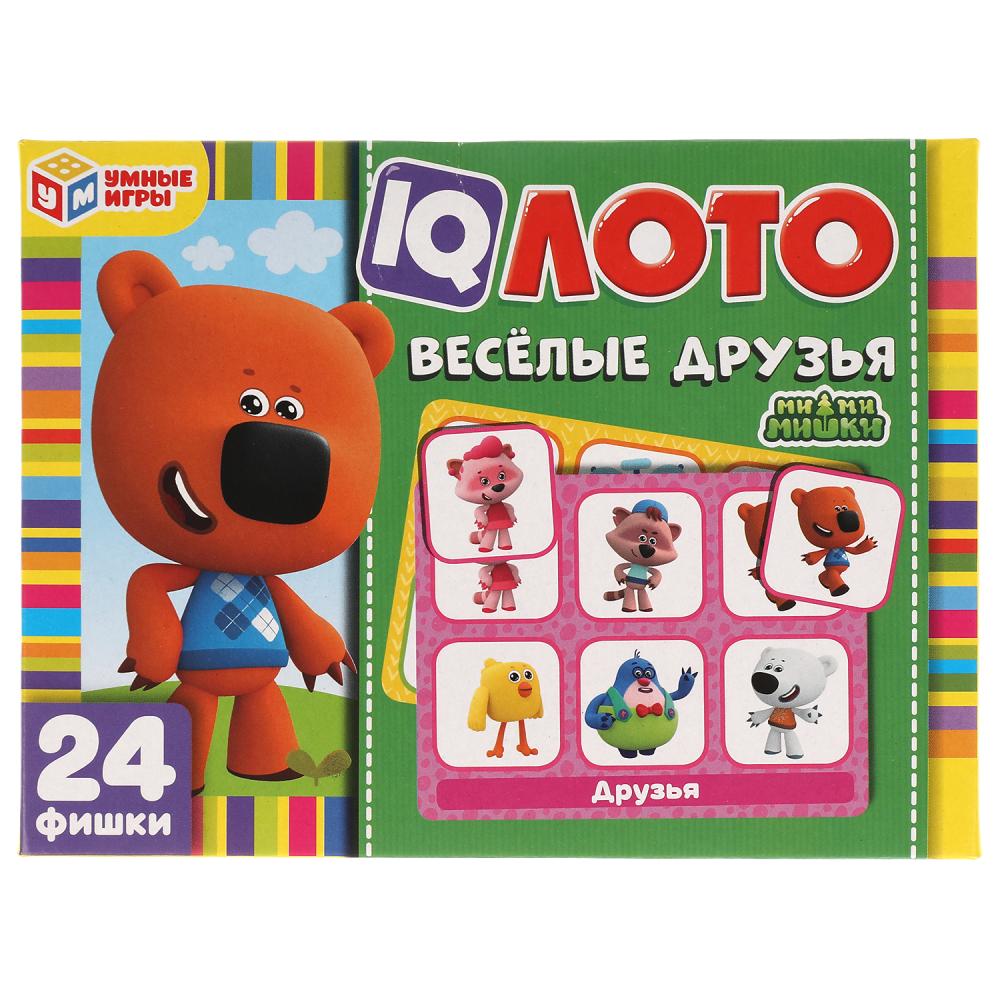 Лото-IQ Ми-Ми-Мишки. Веселые друзья Умные игры 4610136737112