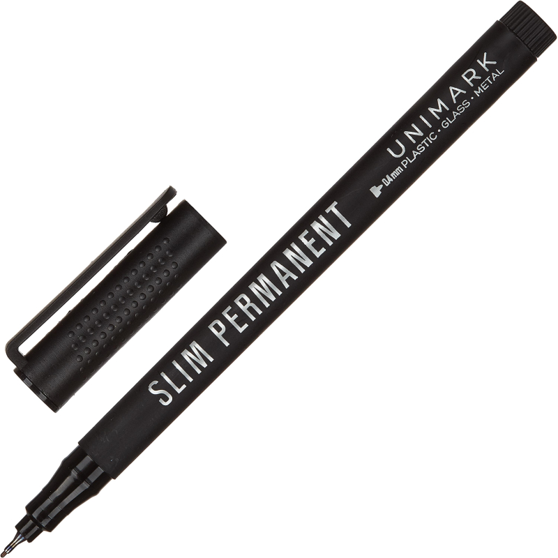 Маркер перманентный ДЛЯ CD UNIMARK SLIM черный 22-0028 Bruno Visconti 1768832