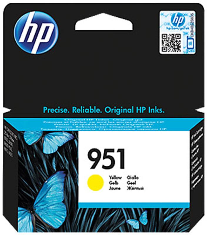 Картридж струйный HP 951 CN052AE жел. для OJ Pro 8600/8610/8620/8100 645016