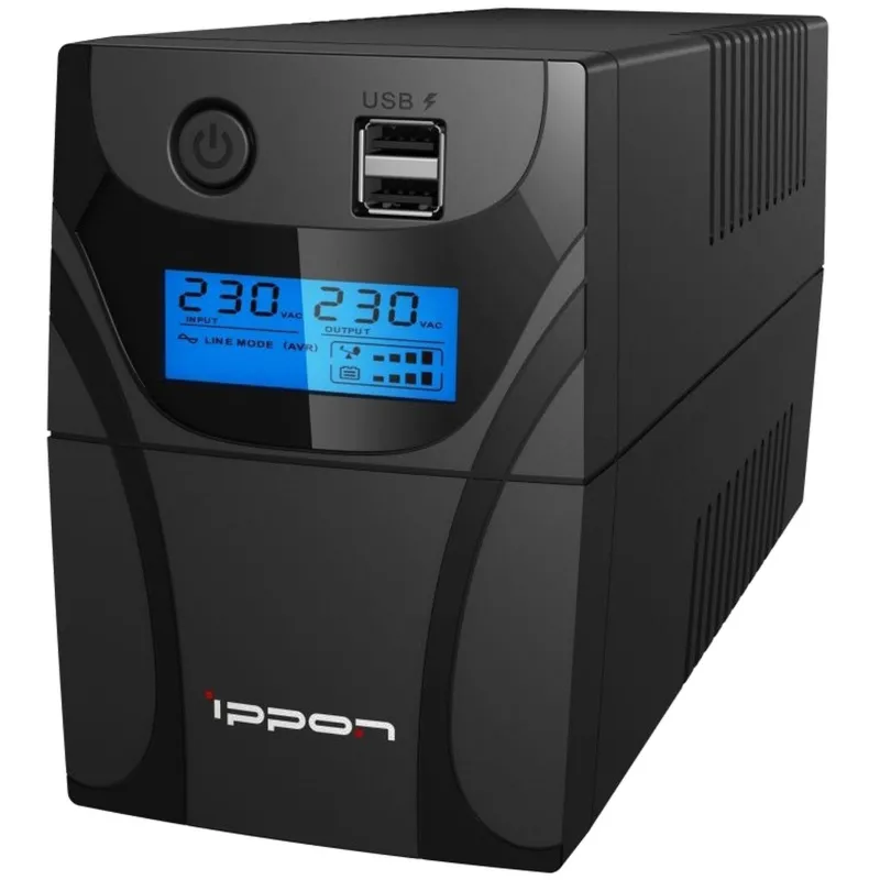 ИБП Ippon Back Power Pro II Euro 650 360Вт/650VA EURO(2) 1544801 1005511
