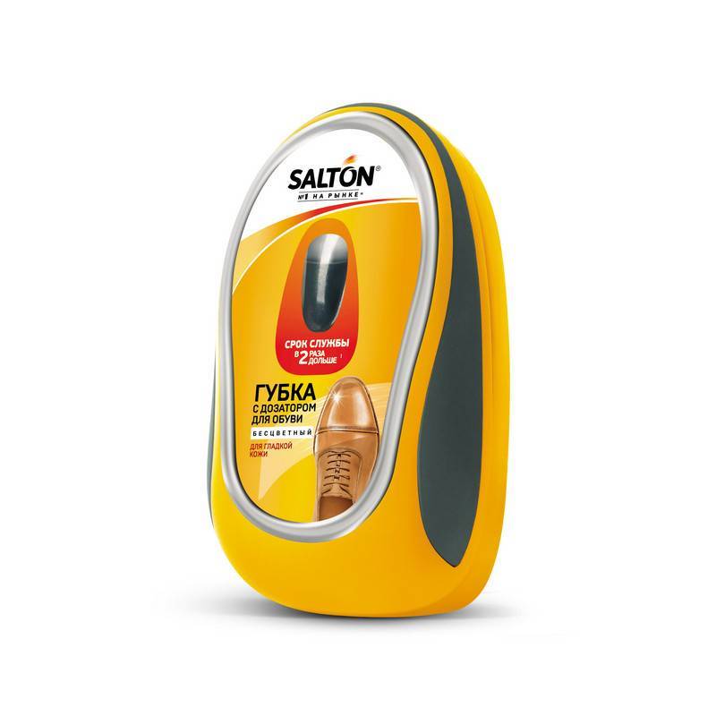 Губка для обуви с дозатором Salton бесцветная (52/34) 997105