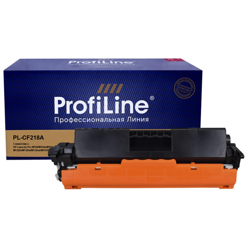 Картридж лазерный ProfiLine CF218A чер. для HP LaserJet M104/ M132 1909324 PL_CF218A
