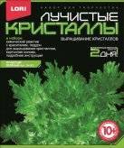 Лучистые кристаллы "Зеленый", набор для выращивания Lori Лк-003