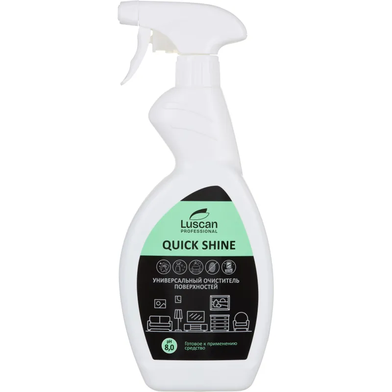 Профхим интерьер д/уборки-поверх Luscan Prof/Quick Shine, 0,5л_т/р Luscan Professional 2073554