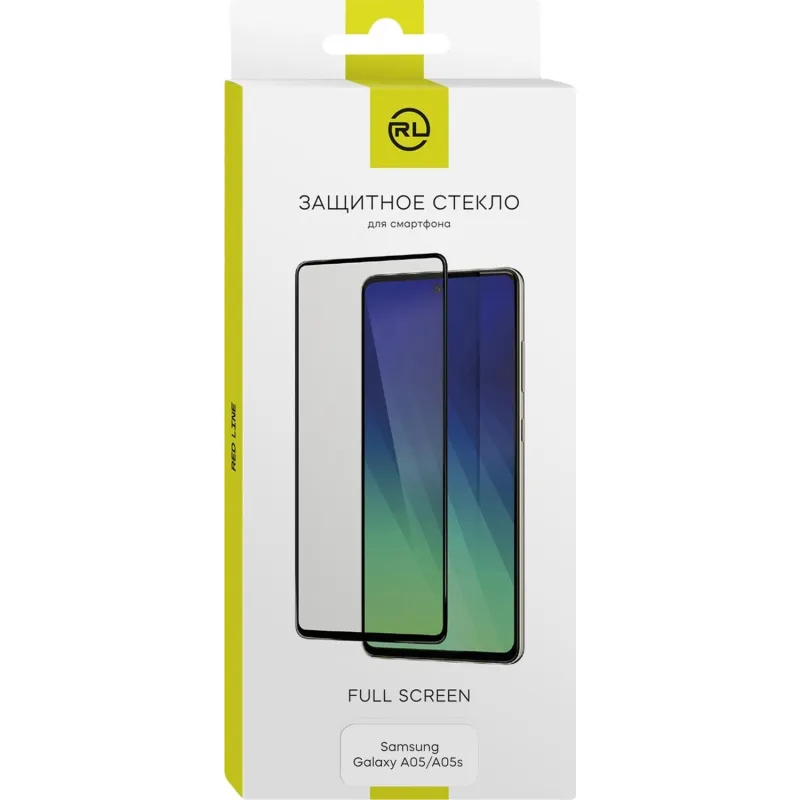 Защитное стекло Red Line Samsung Galaxy A05/A05s FULL GLUE чер(УТ000038286) 2146517