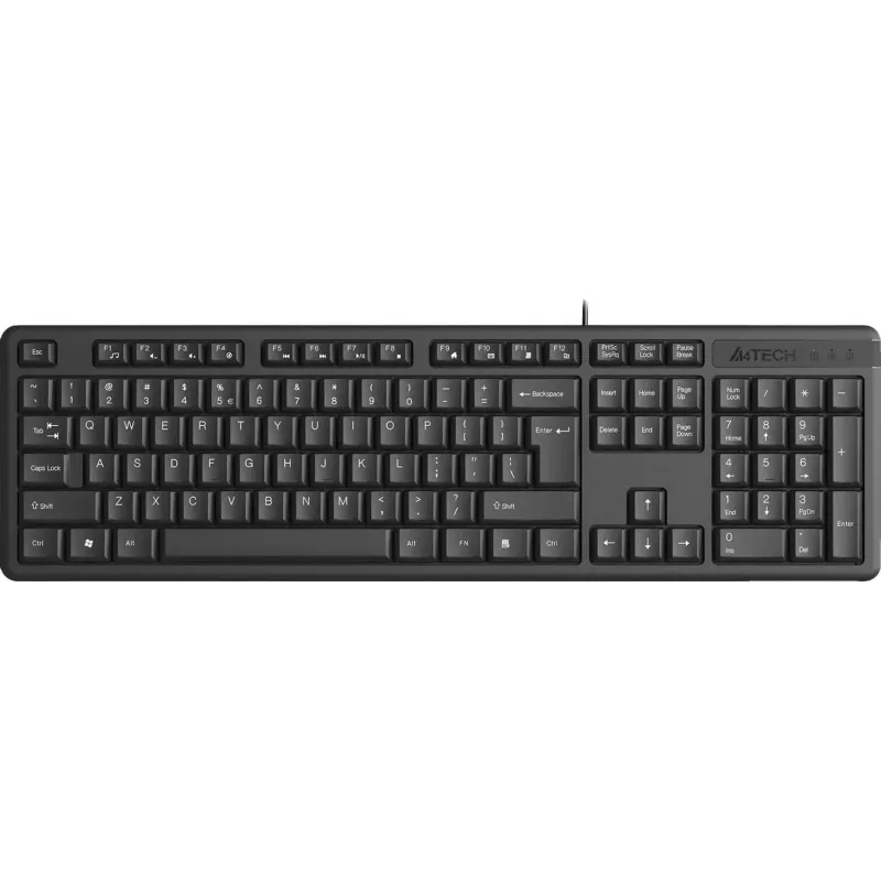 Клавиатура A4Tech KR-3 черный USB 2128208