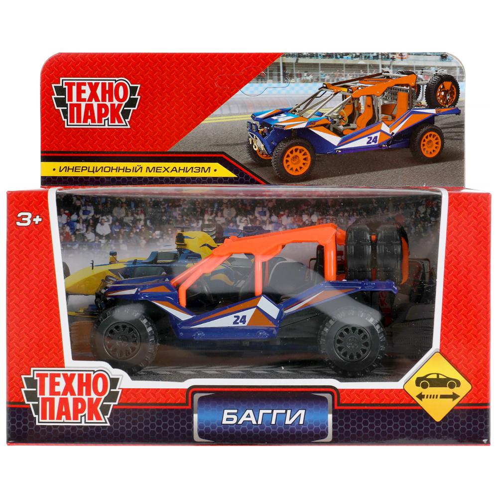 Машина металл Багги Авто Спорт, 12 см. синий, Технопарк CHAB-12SRT-BU