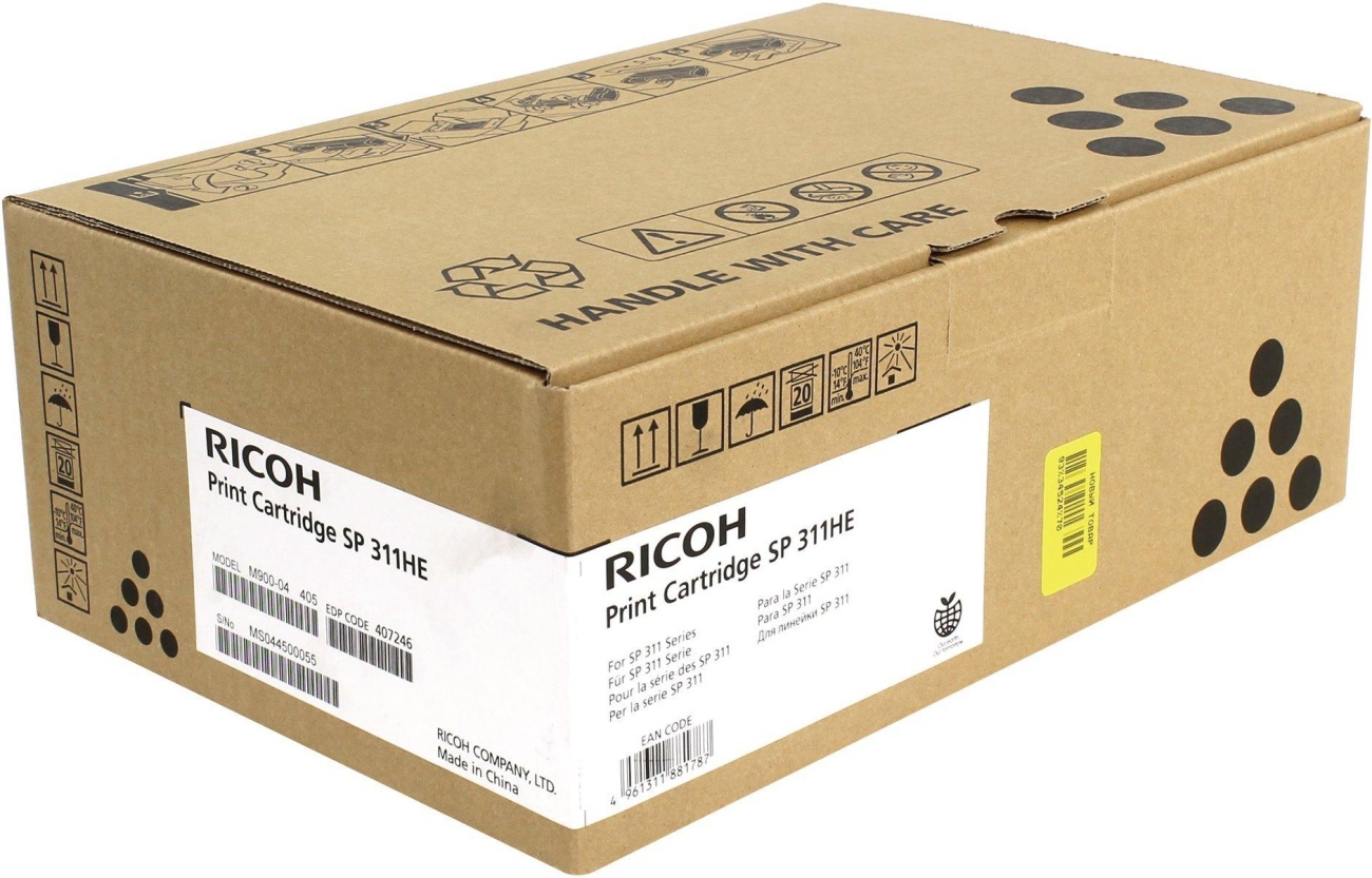 Картридж лазерный Ricoh SP 311HE (407246) чер. пов.емк. для SP311/325 563834