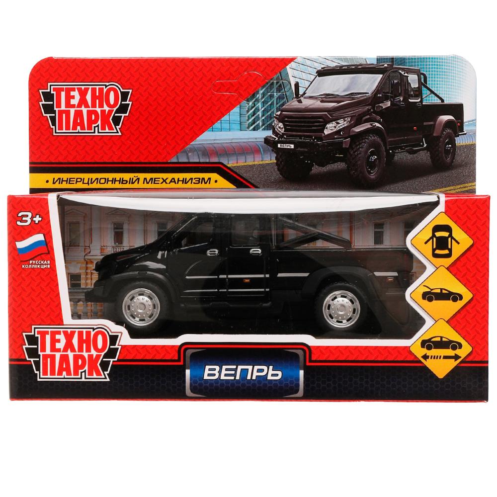Машина металл Газ Вепрь, 12,5 см, черный Технопарк VEPRNEXT-12-BK