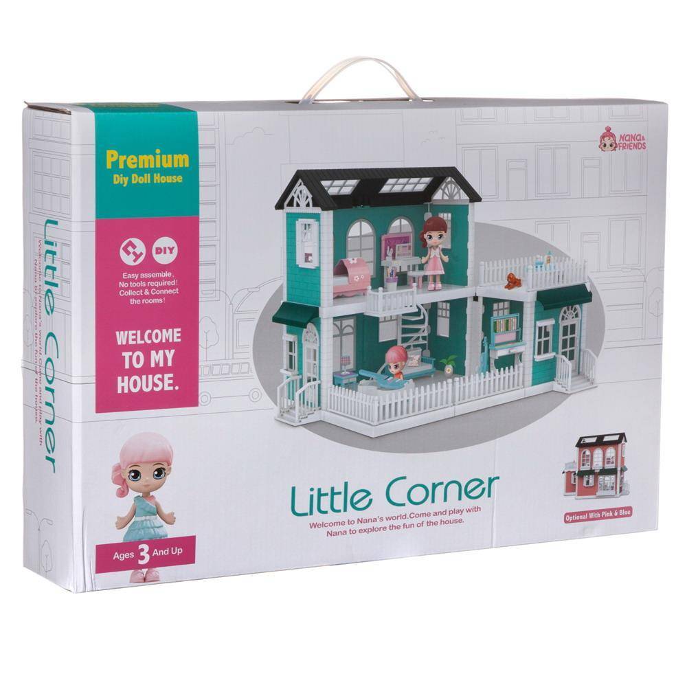 Игровой набор Модульный домик, 8 секций (собери сам) AbToys WZ-11416