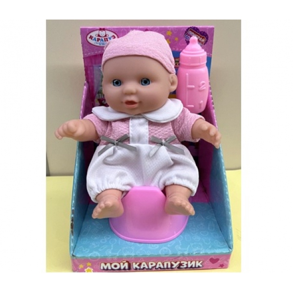 Пупс, 20х30 см. Карапуз SM20-POTTY-DISP