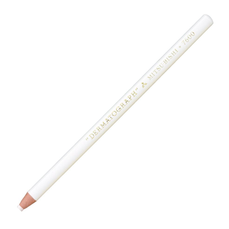 Карандаш чернограф. DERMATOGRAPH P-7600, белый, 1,0-4,4мм NEW 161788 Uni 1649603