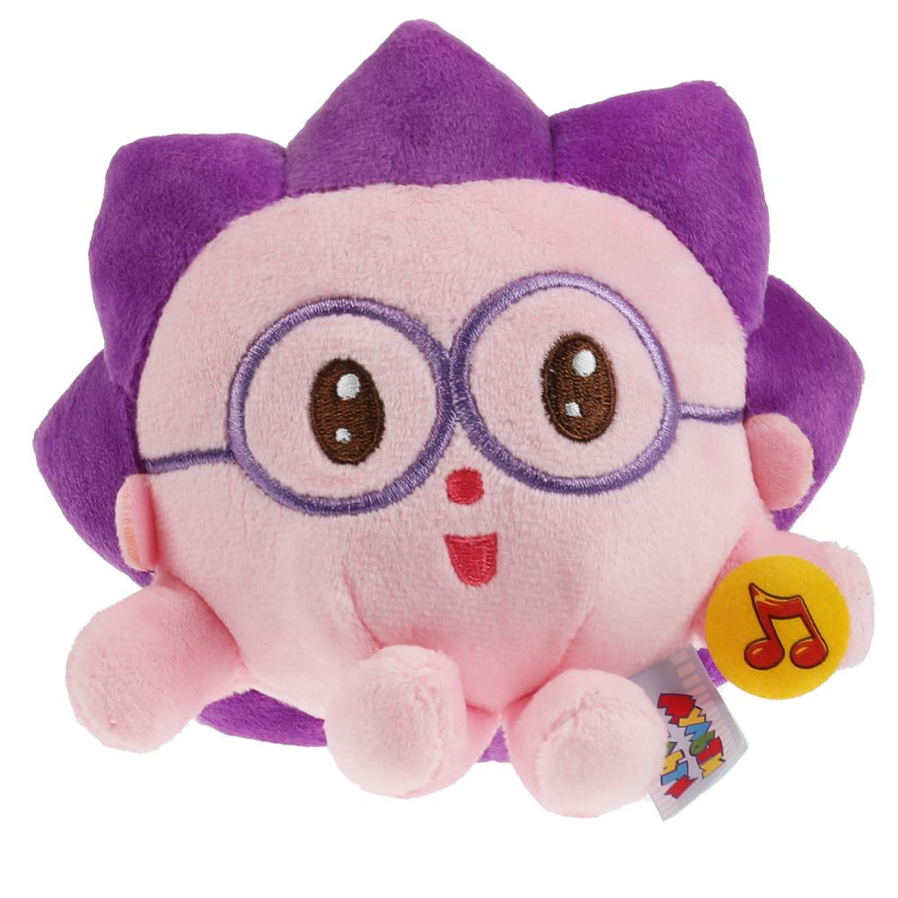 Игрушка мягкая Малышарики Ежик, 10 см. музыка Мульти-пульти V73345-11