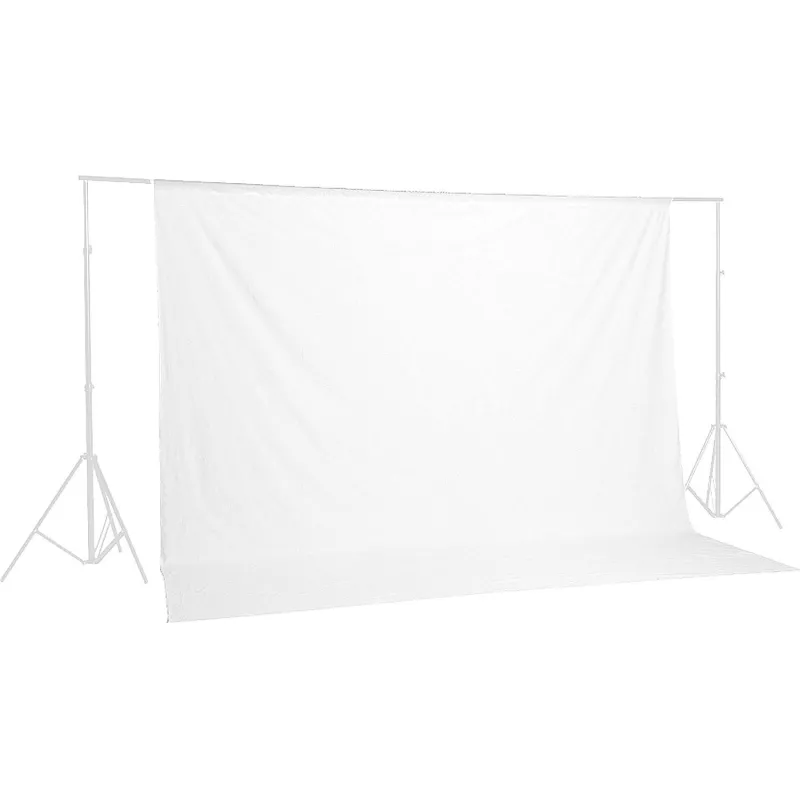 Фон муслиновый Raylab RL-BC01 3x3м белый 2157487 RL-BC01 3*3 W