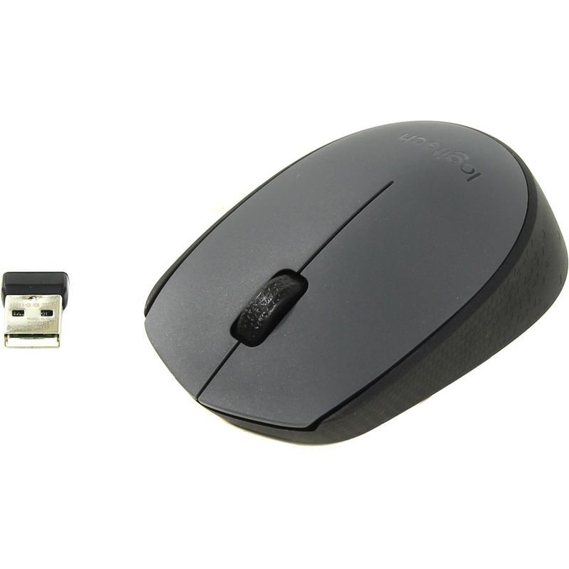 Мышь компьютерная Logitech беспроводная M170, Gray [910-004646 1723467