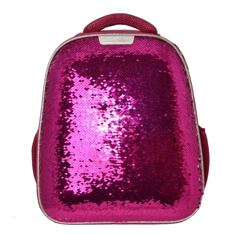 Ранец №1 School анатомический Sparkle Pink (пайетки двусторонние) 879313