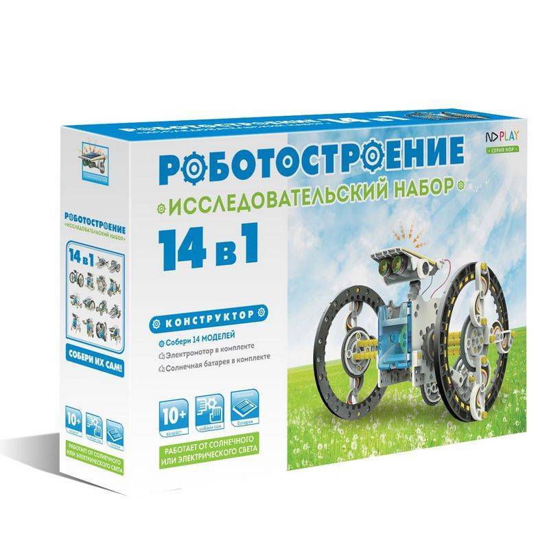 Конструктор Роботостроение 14 в 1 265605 NDP-002 NDPlay 782984