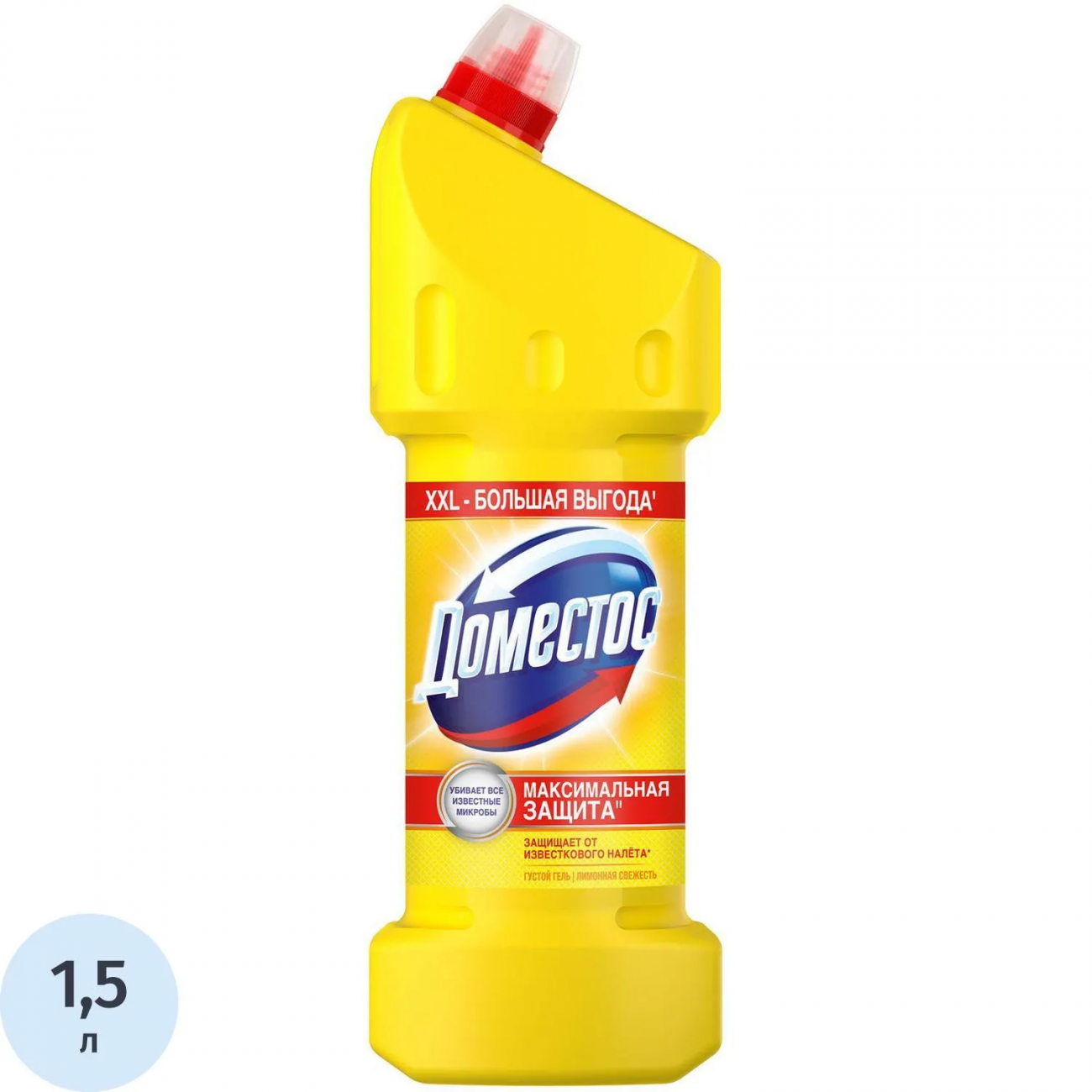 Средство д/сантехники универс. DOMESTOS лимон, свежесть 1,5 л_1063833_Алрс 1979442