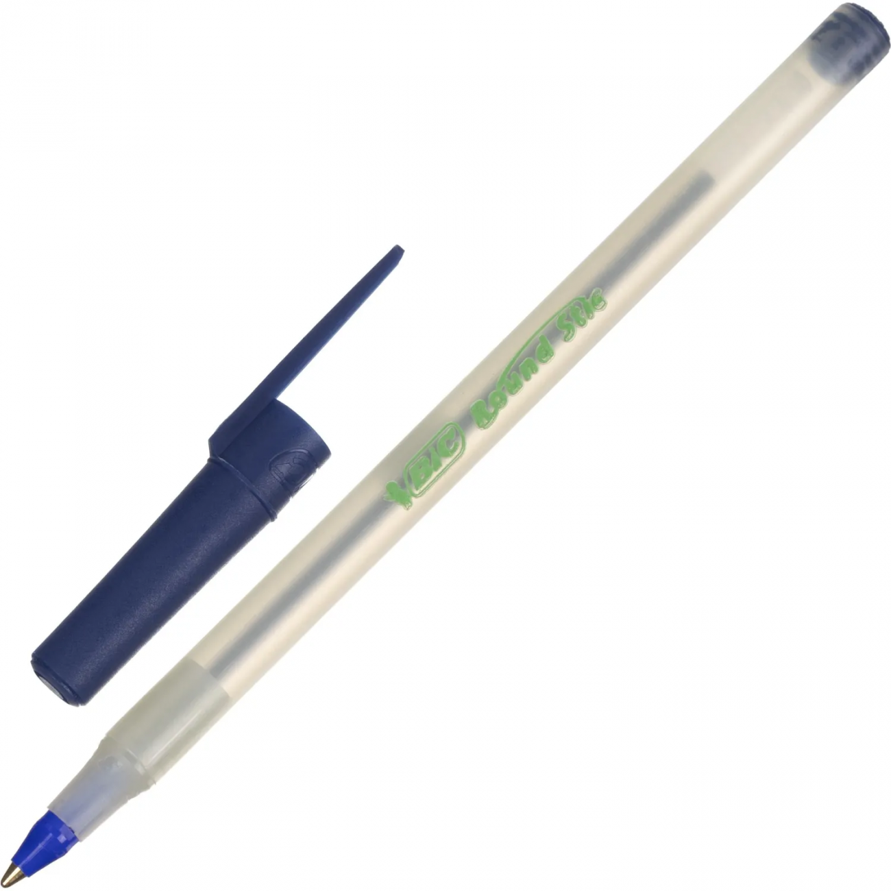 Ручка шарик. неавтомат. BIC Round Stic ECO тл 0,32мм синяя 8932403 2247539