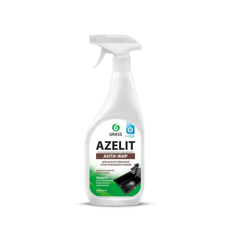 Чистящее ср-во д/кухни Grass Azelit cпрей д/камня 600мл 1537429 125643