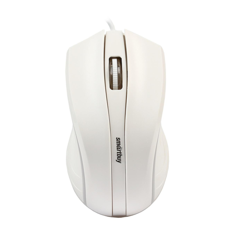 Мышь компьютерная Smartbuy ONE 338 проводная RGB белая (SBM-338-W)/40 1801617
