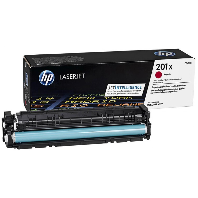 Картридж лазерный HP 201X CF403X пурп. для CLJ Pro M252/M277 621290