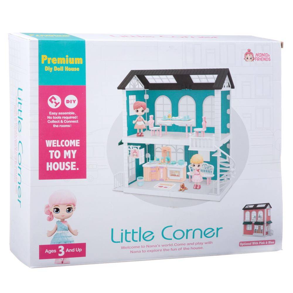 Игровой набор Модульный домик (собери сам) 4 секции, столовая AbToys WZ-11415