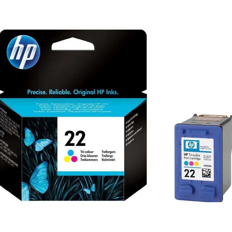Картридж струйный HP 22 C9352AE цв. для DJ F370/F380/F2180/F4180 67219