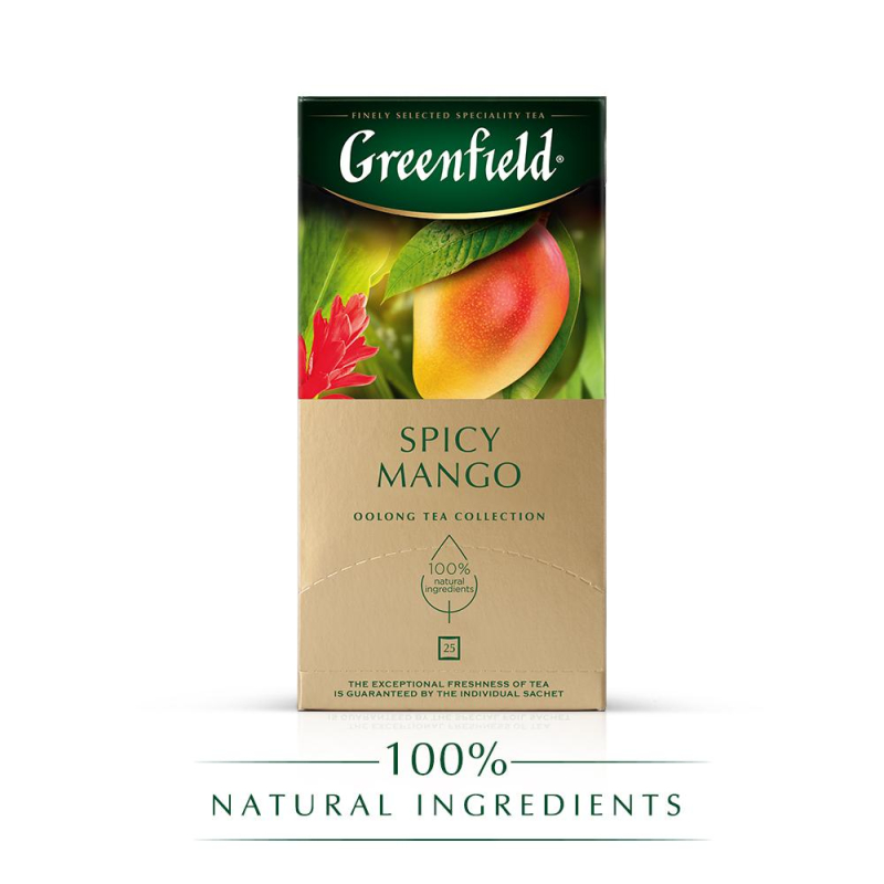 Чай Greenfield Спайси Манго, 25пак/1уп 1725-10 1468902