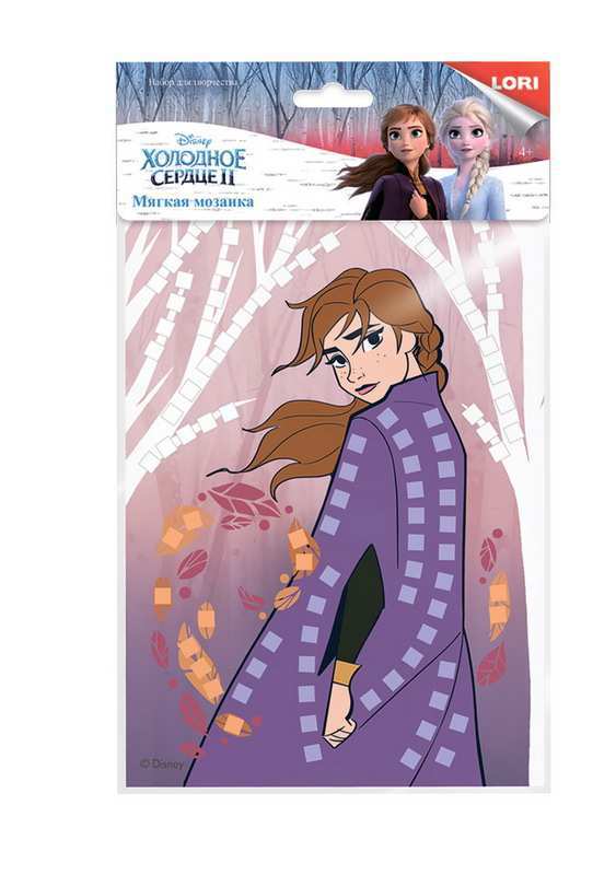 Мозаика мягкая Disney "Холодное сердце-2. Анна" Lori Кэд-001