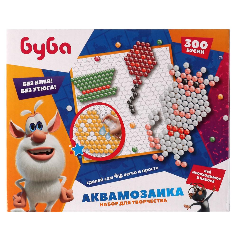 Набор для творчества Буба Аквамозаика 300 бусин MultiArt AB300-BUBA1