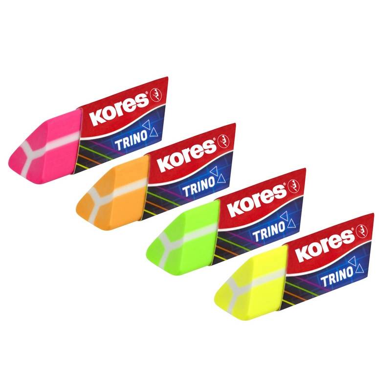Ластик Kores виниловый в дисплей-боксе 64x20x16 мм 40503 1024556